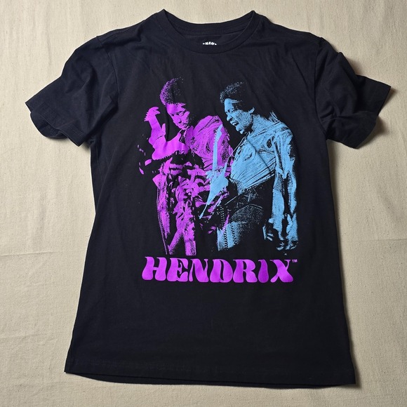 Jimi Hendrix Other - Jimi Hendrix Men's T-Shirt Size Small Black Authentic Hendrix Graphic Tee